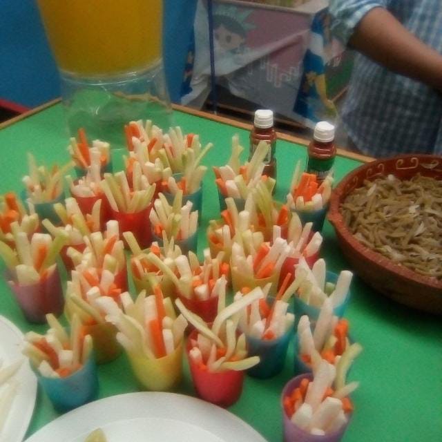 Presentación de bocadillos